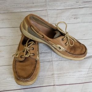 SPERRY TOP-SIDER LEATHER BOAT SHOES